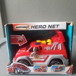 Matchbox Hero Net Fire Truck